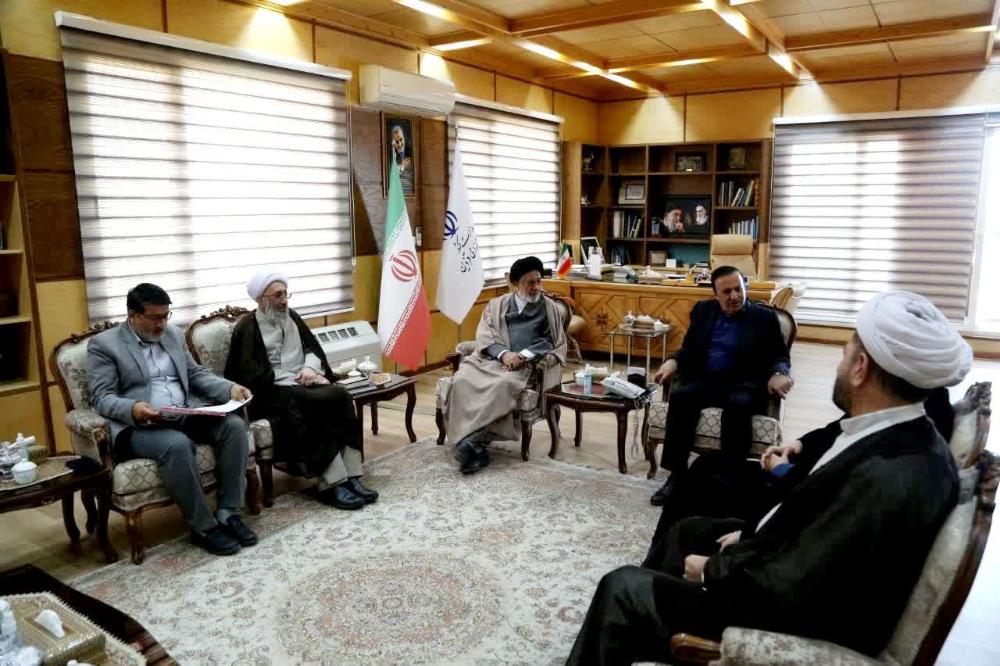 دیدار رئیس دفاتر نهاد رهبری دانشگاه‌های قزوین با استاندار قزوین