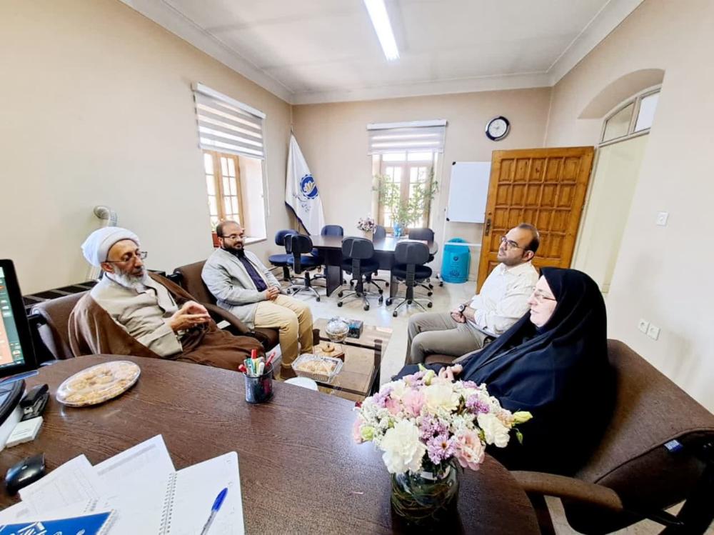 دیدار ریاست نهاد مقام معظم رهبری در دانشگاه‌های استان با ریاست بنیاد ملی نخبگان استان قزوین 